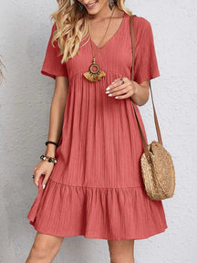Vestido Casual Soltinho Midi