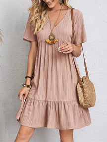 Vestido Casual Soltinho Midi