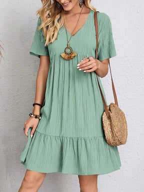 Vestido Casual Soltinho Midi